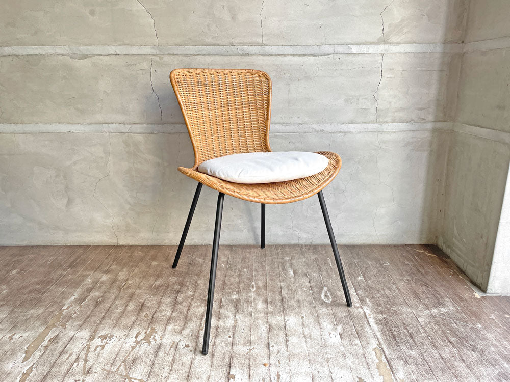 イデー IDEE マレアチェア MAREA ダイニングチェア ラタン スチールレッグ 定価\22,000- 中古品 買い取りしました。