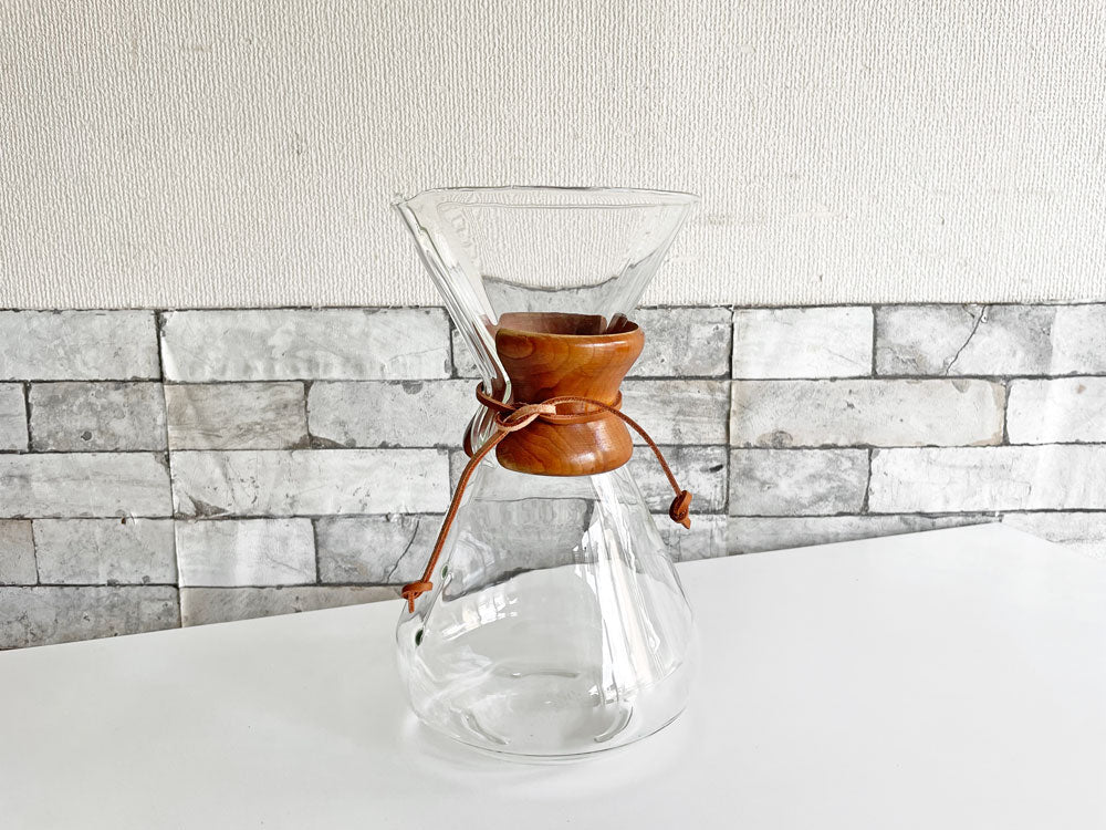 オールドケメックス OLD CHEMEX コーヒーメーカー 14カップ用 耐熱ガラス ハンドブロウ パイレックス 1940-60s USビンテージ 中古品 買い取りしました。