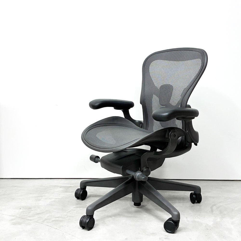 【経堂店】ハーマンミラー Herman Miller アーロンチェア リマスタード フル装備 Aサイズ グラファイトベース 買取させていただきました。