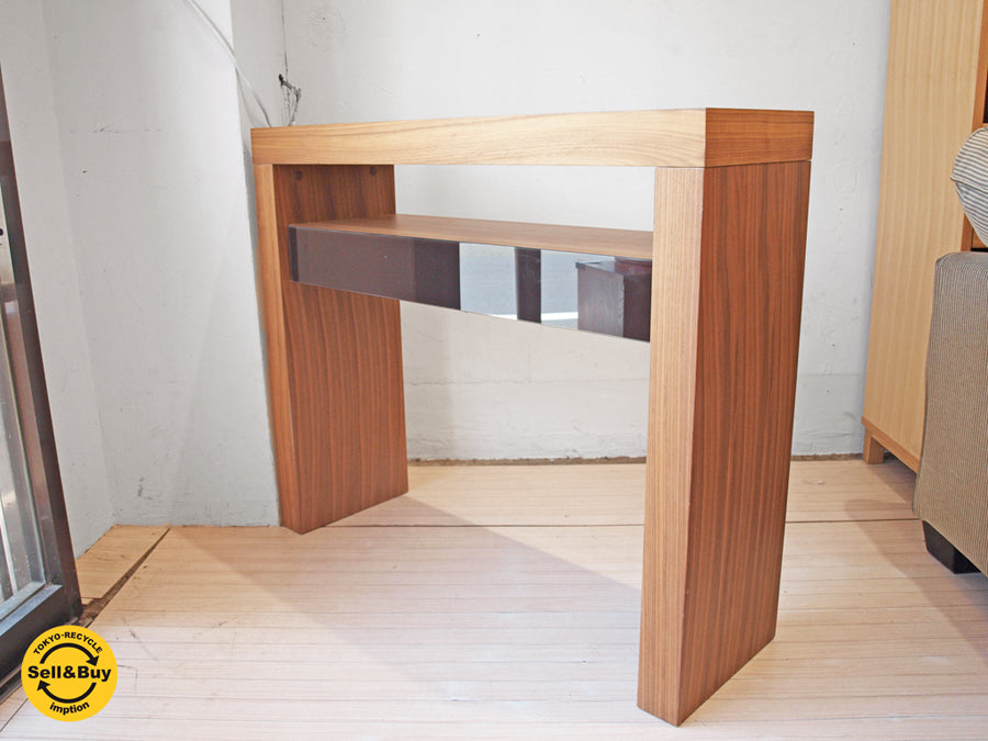 モーダエンカーサ moda en casa カフェ 100 コンソールテーブル cafe 100 console table ウォールナット 中古品 買い取りしました。下北沢店 出張買取もお任せ下さい。