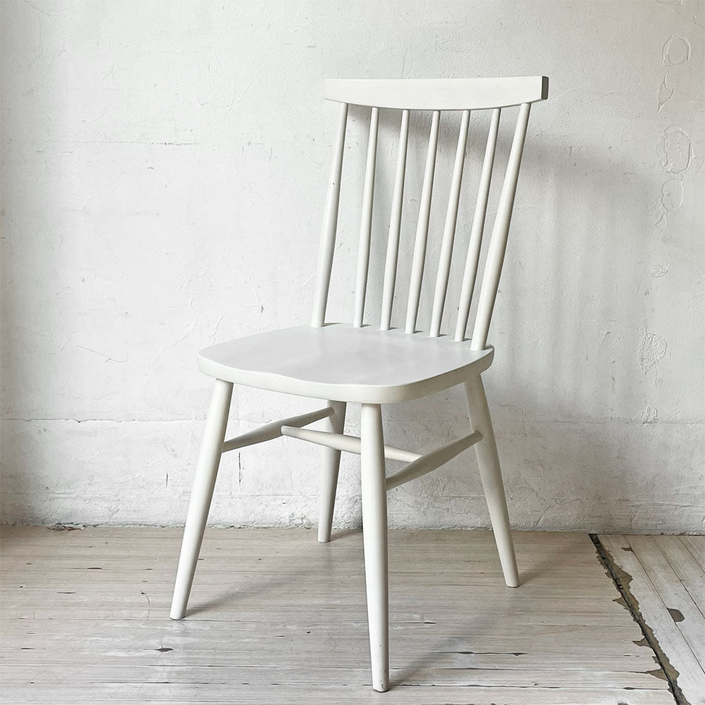 【下北沢店】モモナチュラル MOMO Natural マレ ラウンド MARE ROUND チェア ダイニングチェア ホワイト アルダー スポークバック フレンチカントリー 買取させていただきました。