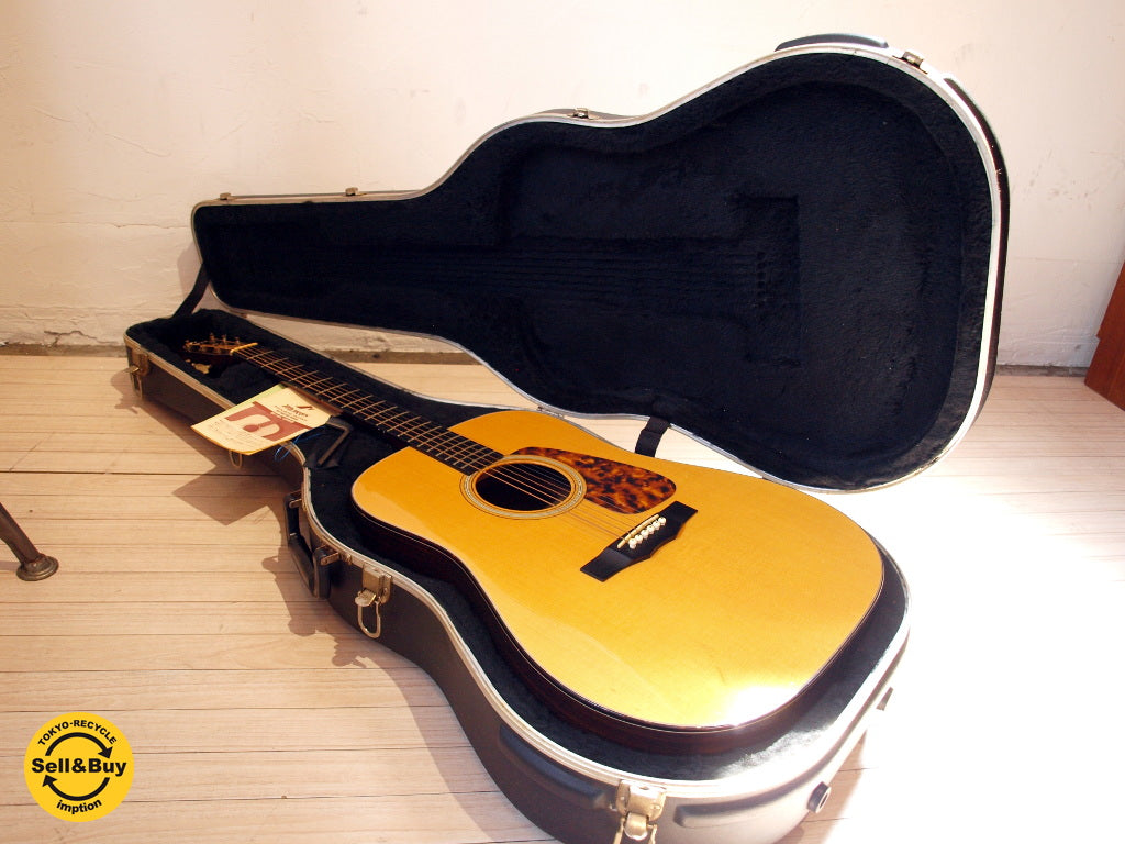 モーリス Morris 廃盤 アコースティックギター WM808 特約店専売モデル オリジナルハードケース付 ～ 日本人の手を考慮した日本製のアコースティックギター【 買取と販売とレンタルのお店 】