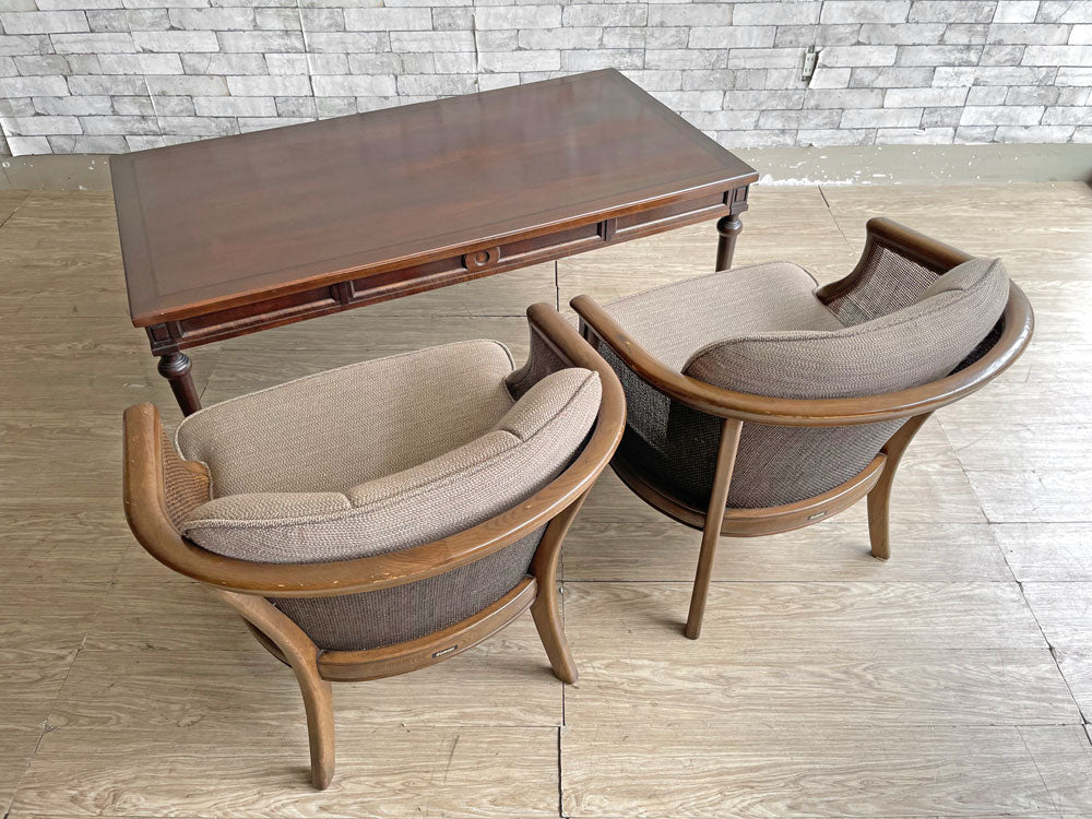 カリモク karimoku ドマーニ domani クイーンズライフ QUEENS LIFE アームチェア 1Pソファ、プロシード PROCEED コーヒーテーブル W140 中古品 買い取りしました。