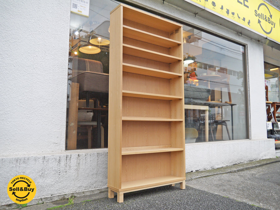無印良品 MUJI 組み合わせて使える木製収納 ミドルタイプ 奥行21㎝ 定価：34,000円  買い取りしました。