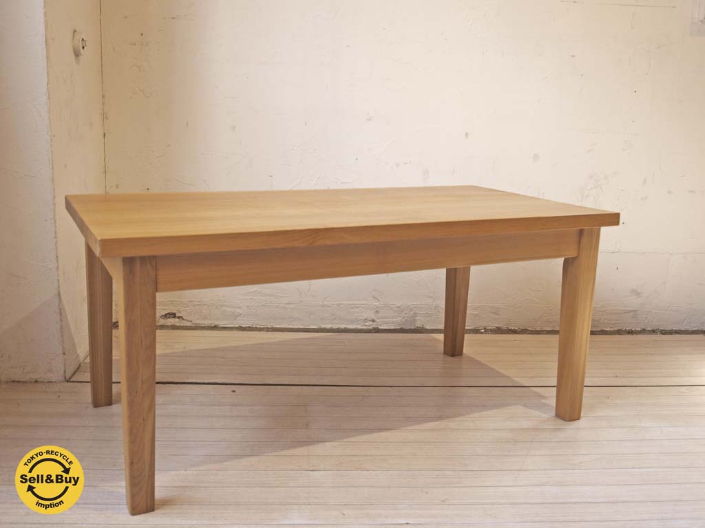 無印良品 MUJI タモ材 ローテーブル 幅90cm 中古品 買い取りしました。下北沢店 出張買取もお任せ下さい。