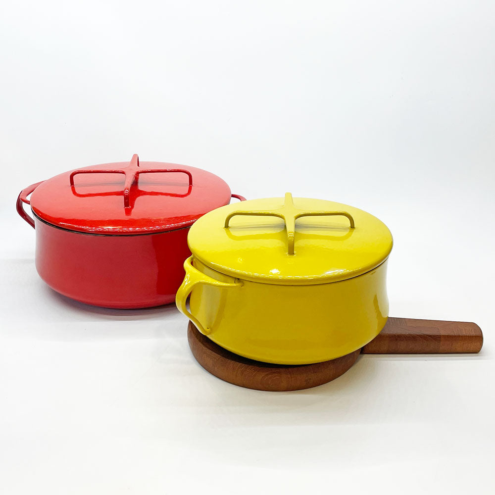 【下北沢店】ダンスク DANSK コベンスタイル koben style ホーロー 両手鍋 レッド&イエロー 琺瑯 イェンス・クイストゴー 買取させていただきました。