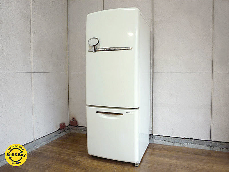 ナショナル National ウィル WiLL シリーズ パーソナルノンフロン冷凍冷蔵庫 フリッジミニ FRIDGE mini 廃盤 ホワイト 2003年式 162L 稼働OK 買い取りしました！ 用賀店 出張買取もお任せ下さい。