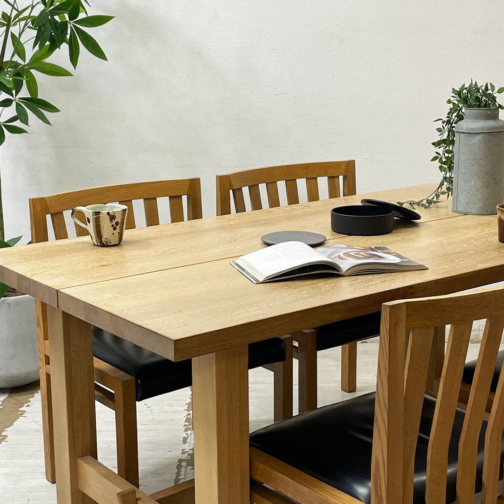 アクタス ACTUS スローハウス SLOW HOUSE ジャルビ JARVI ダイニングテーブル レッドオーク材 W160cm ナチュラルデザイン～癒しのダイニングテーブル～