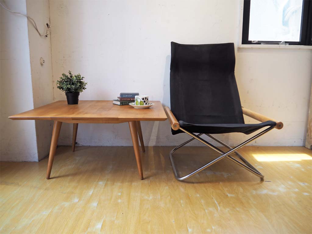 ニーチェア エックス Ny chair X フォールディングチェア ブラック 折畳 チェア 新居 猛 MoMA ～ 今も世界から注目を集める日本の名作チェア