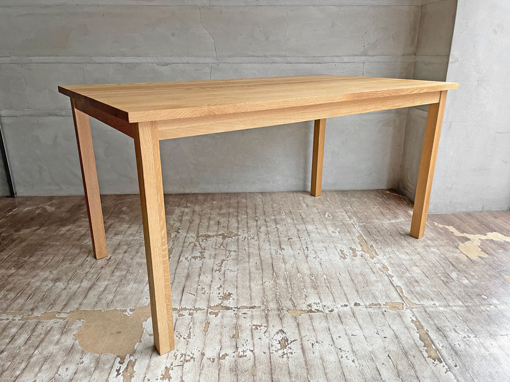 無印良品 MUJI ダイニングテーブル オーク 無垢材 ナチュラル W140 シンプルデザイン 中古品 買い取りしました。