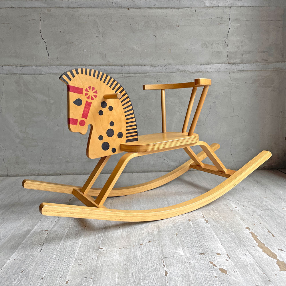 【学芸大学店】オッフィー offi ロッキングホース Baltic Rocking Horse 木馬 知育玩具 エリック・ファイファー 米国 希少 買取させていただきました。