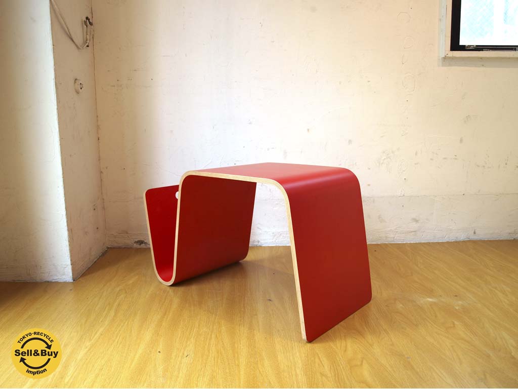 オッフィー Offi マグテーブル Mag Table U.S アメリカ西海岸 イームズ Eams レッド 中古品 買い取りしました。