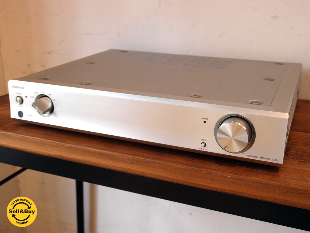 オンキョー ONKYO ステレオプリメインアンプ A-1VL 2004年製 オーディオ機器  中古品 買い取りしました。
