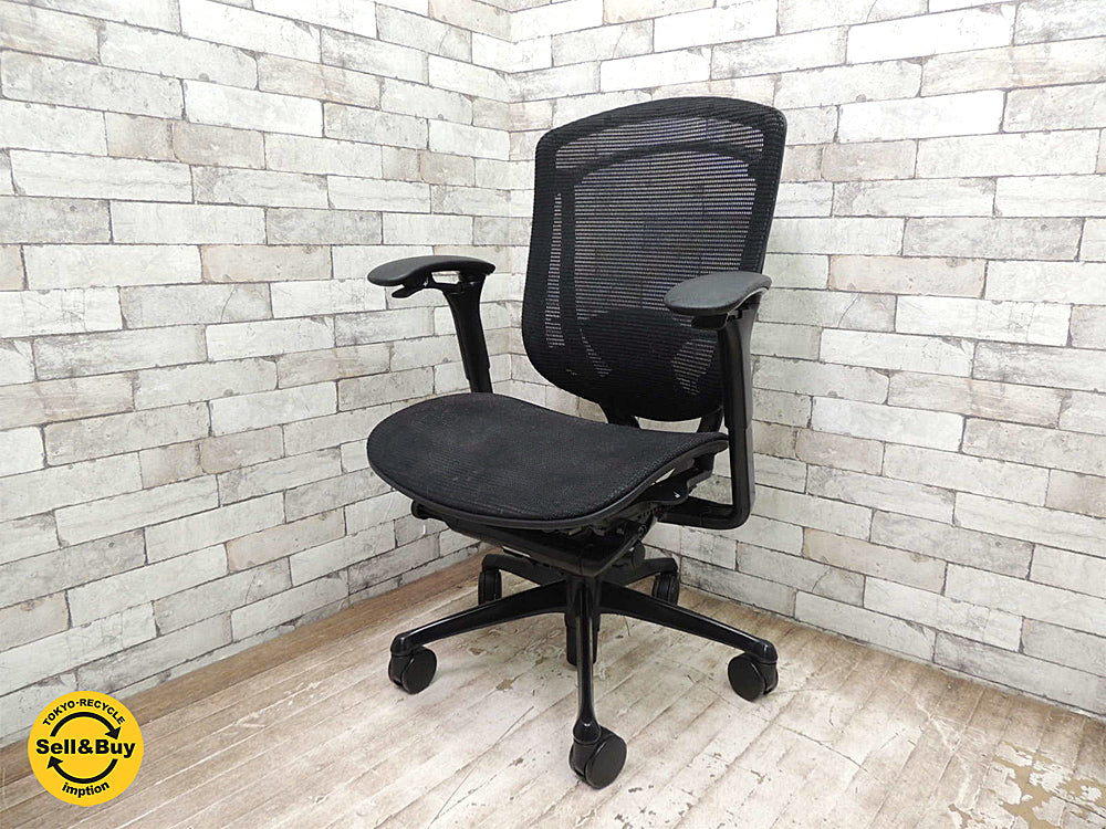 オカムラ okamura コンテッサ Contessa デスクチェア オフィスシーティング CM31BB ジウジアーロデザイン   中古品 買い取りしました。祖師ヶ谷大蔵店 出張買取もお任せ下さい。