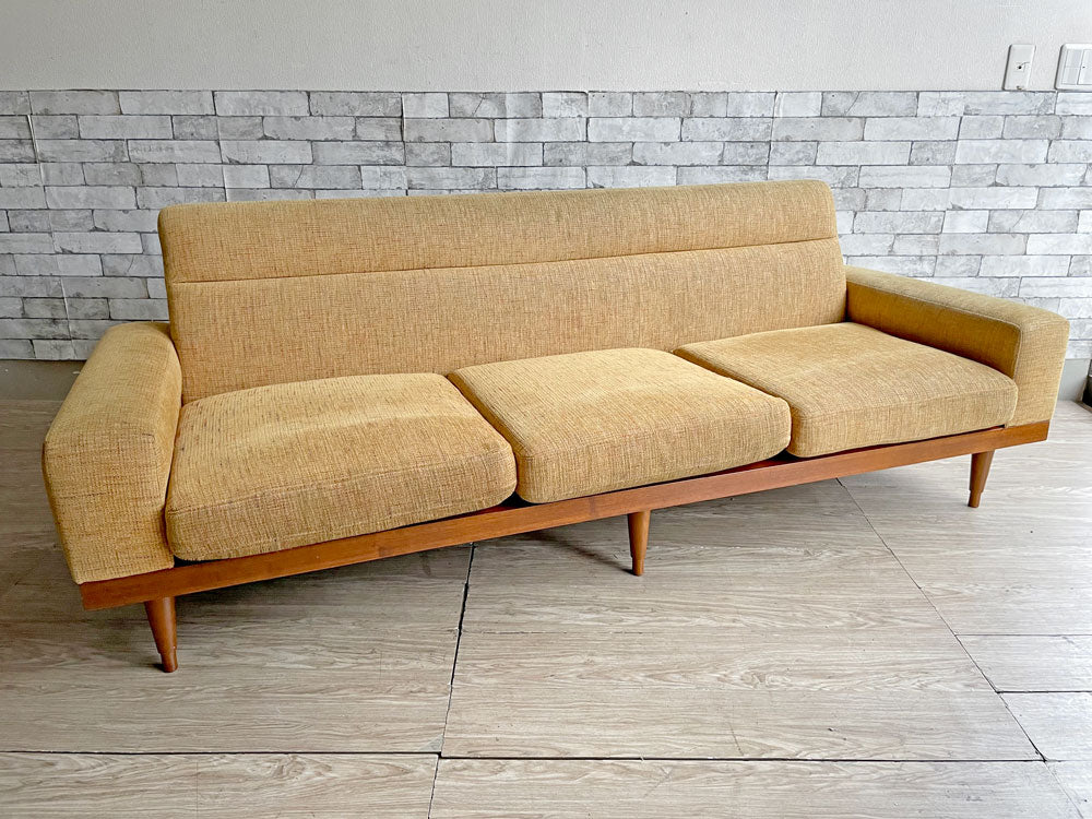 パシフィックファニチャーサービス P.F.S スタンダードC STANDARD C 3シーター ソファ ミックスファブリック 定価284,900円～ 中古品 買い取りしました。