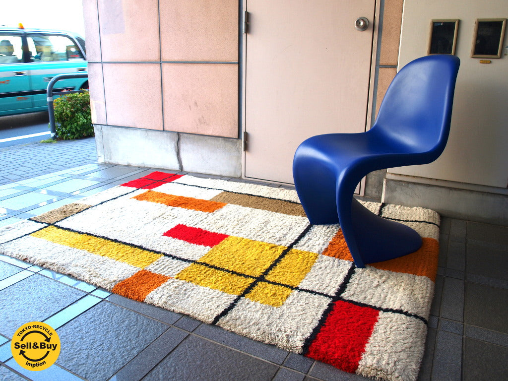 ヴィトラ vitra パントンチェア Panton Chair ブルー 青 Verner Panton ヴェルナー・パントン ～  革新的な発想と技術から生まれたチェア！【 買取と販売とレンタルのお店 】