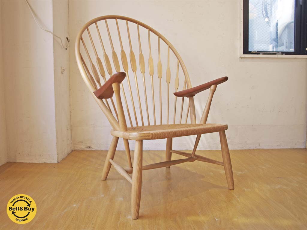 ヨハネスハンセン JOHANNES HANSEN ビンテージ JH-550 ピーコック チェア Peacock Chair ハンス・J・ウェグナー ～ ビンテージでしか存在しない贅を極めたピーコックチェア