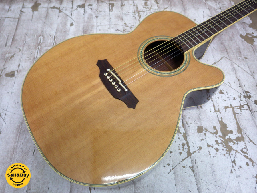 タカミネ Takamini 高峰 PTU510N エレアコ ギター ナチュラル　中古品 買い取りしました。祖師谷大蔵店 出張買取もお任せ下さい。