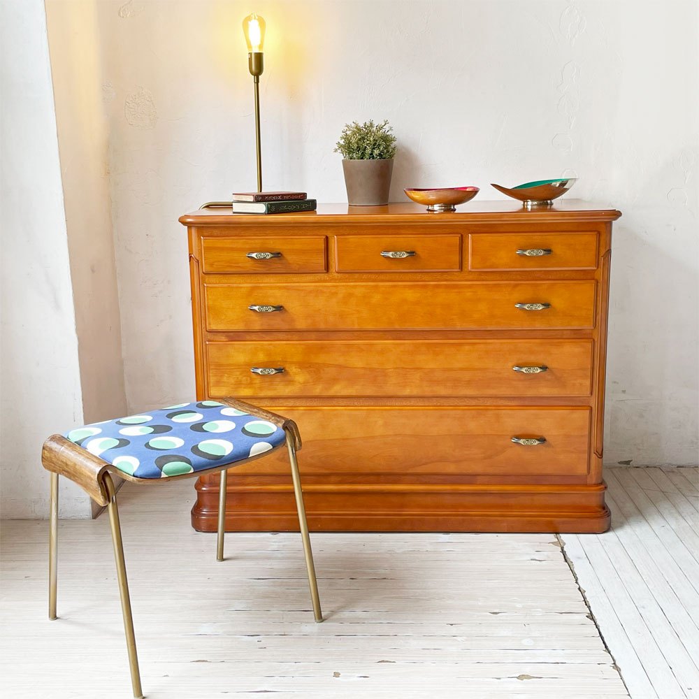 【下北沢店】横浜ダニエル DANIEL エトランジェ Etranger 横長チェスト110 E-110 6杯抽斗 樺桜材 アーリーアメリカン クラシカル 買取させていただきました。