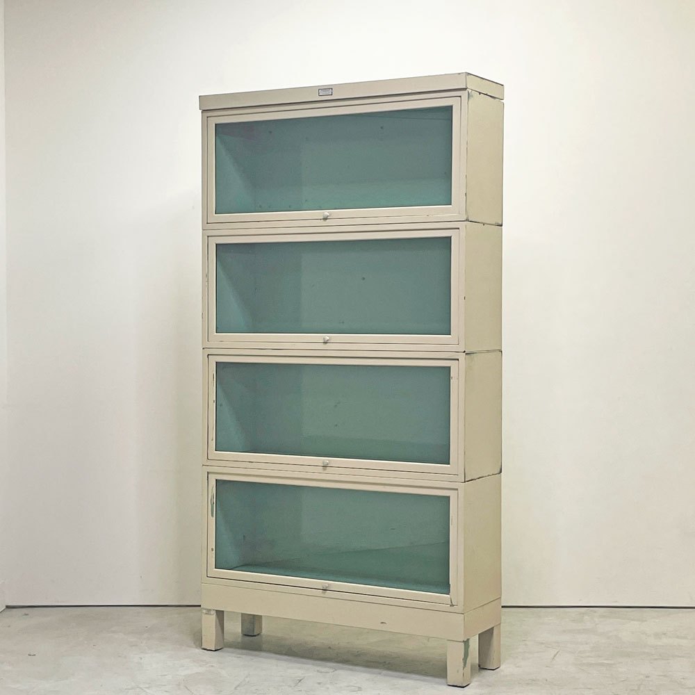 【祖師ヶ谷大蔵店】General Fireproofing Company スチール製 スタッキング ブックケース フリップアップ キャビネット USビンテージ  買取させていただきました。