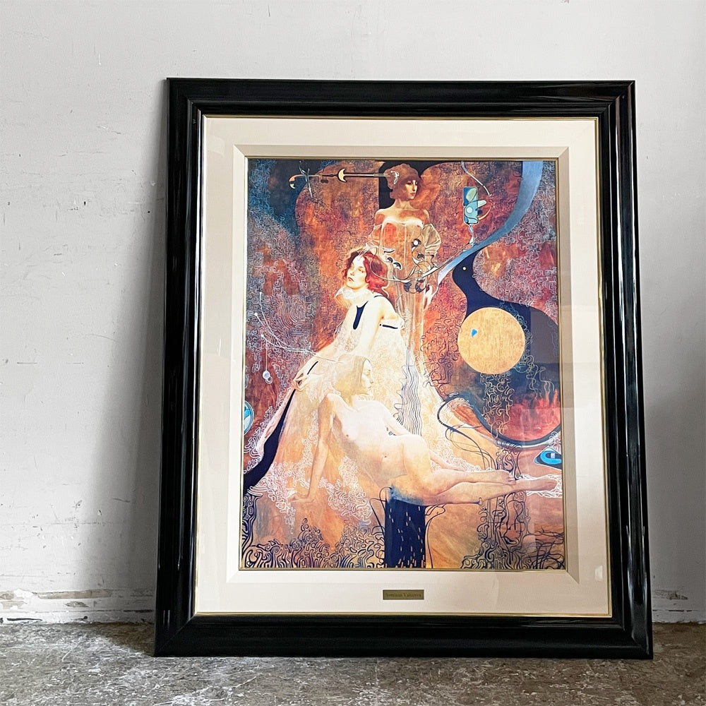 【自由が丘店】スヴェトラーナ・ヴァリュエヴァ Svetlana V. Valueva No.11 文字 シルクスクリーン 額あり 208/250 アートコレクション 買取させていただきました。