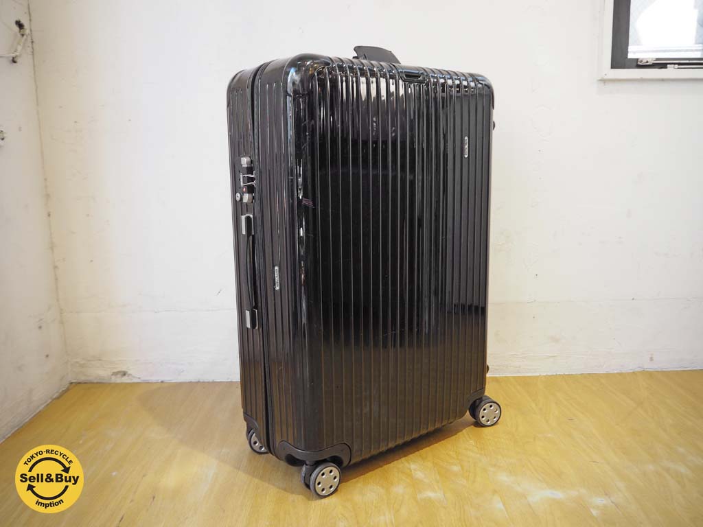リモワ RIMOWA サルサ SALSA 97L　マルチホイール ブラック スーツケース キャリーケース トローリー 4輪 TSAロック ブラック 中古品 買い取りしました。