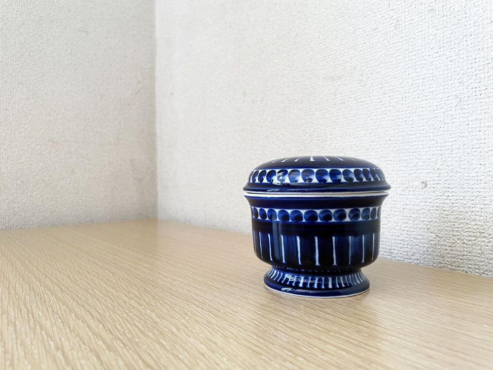 アラビア ARABIA バレンシア Valencia シュガーポット H8cm ウラ・プロコッペ Ulla Procope フィンランド 北欧食器  中古品  買い取りしました。