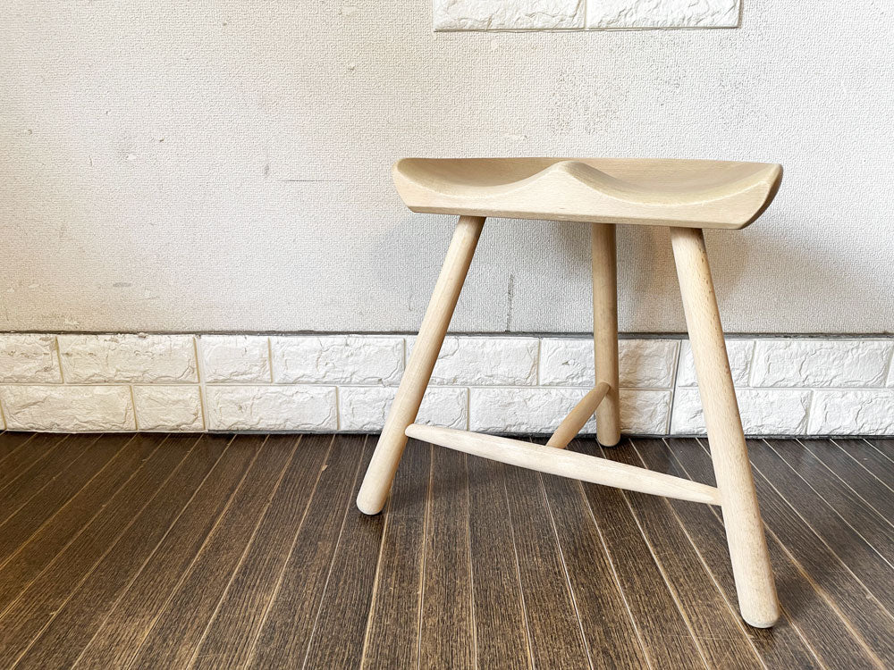 ワーナー Werner シューメーカーチェア Shoemaker Chair NO.42 スツール ビーチ材 ラーズ・ワーナー デンマーク 北欧家具  中古品  買い取りしました。