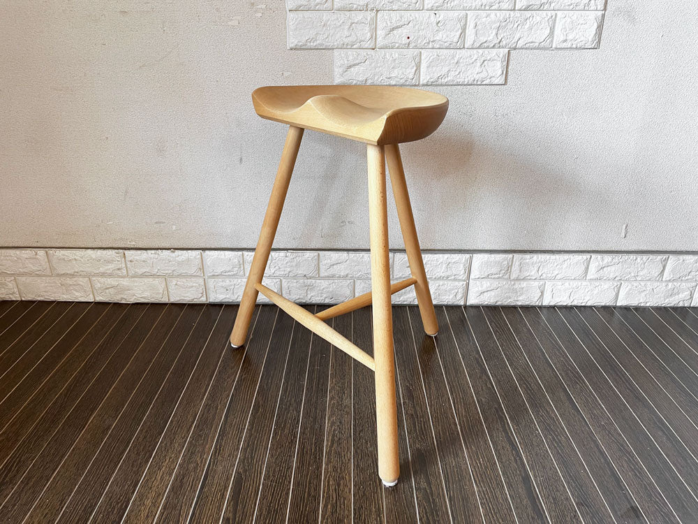ワーナー Werner シューメーカーチェア Shoemaker Chair NO.59 スツール ビーチ材 ラーズ・ワーナー デンマーク 北欧家具 中古品  買い取りしました。