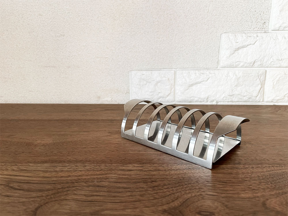 ステルトン Stelton シリンダライン Cylinda Line トーストラック スタンド アルネ・ヤコブセン Arne Jacobsen デンマーク 北欧雑貨 中古品  買い取りしました。