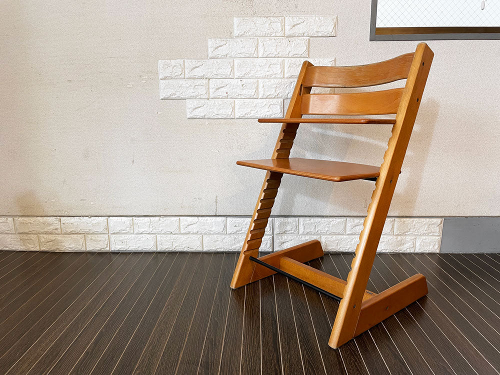 ストッケ STOKKE トリップトラップ TRIPP TRAPP ベビーチェア キッズチェア チェリー S/Nなし ノルウェー 北欧家具 中古品  買い取りしました。