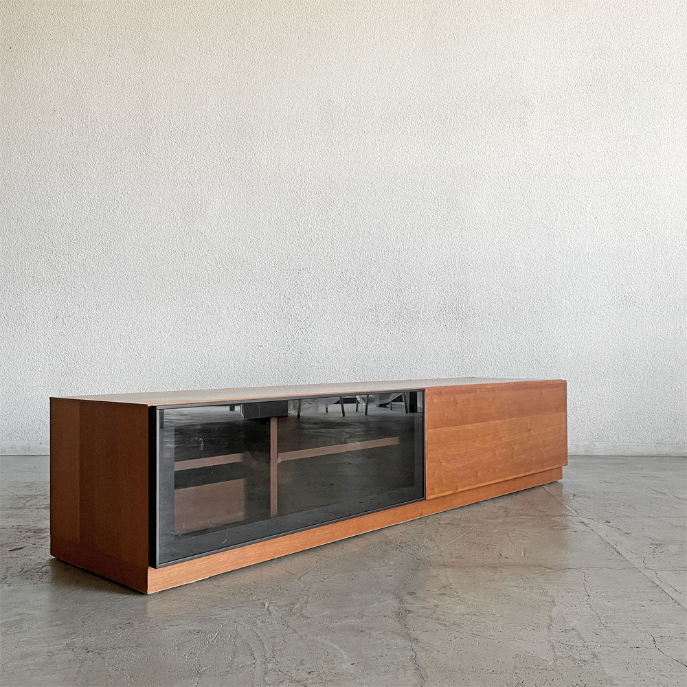 【登戸BASE店】アクタス ACTUS シャイン SHINE 176 TV BOARD テレビボード AVボード W176cm ブラックチェリー材 カタログ定価￥134,200- 廃番 買取させていただきました。