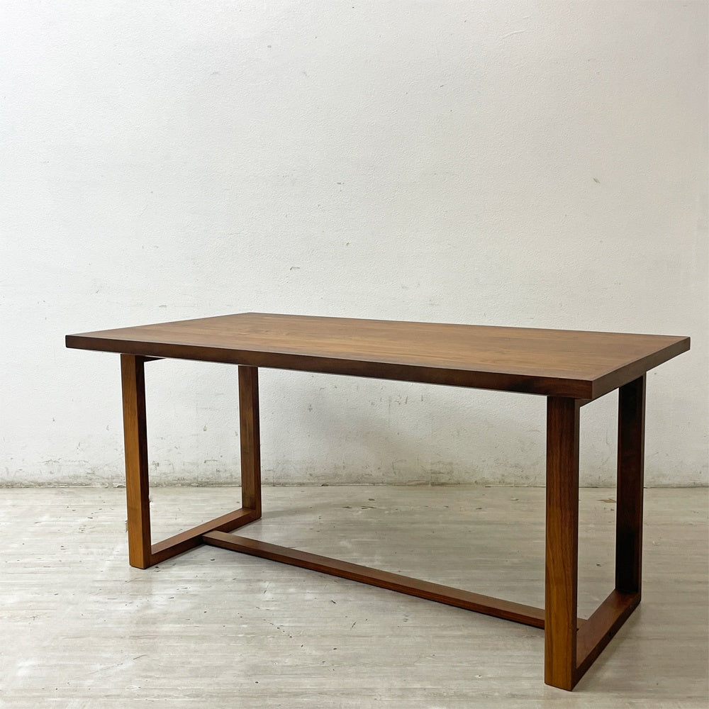 【祖師ヶ谷大蔵店】アクタス ACTUS ファイン Fine ダイニングテーブル ウォールナット材 W150cm 廃番 買取させていただきました。
