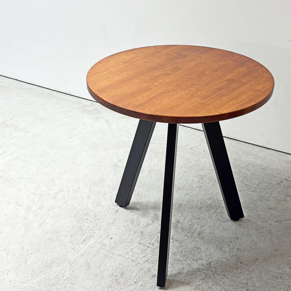 【祖師ヶ谷大蔵店】かなでもの KANADEMONO ザ・カフェテーブル THE CAFE TABLE Black Steel 3pin ラウンド Φ65cm 買取させていただきました。
