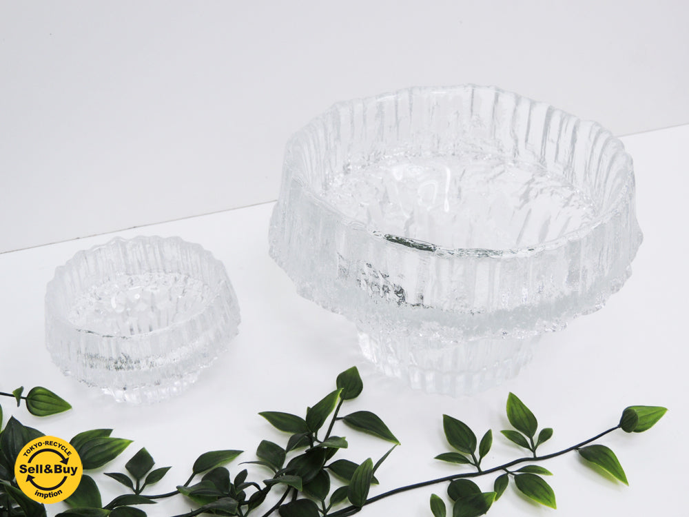 イッタラ iittala ステラリア ボウル ＆ キャンドルホルダー タピオ・ヴィルカラ Tapio Wirkkala 中古品 買い取りしました。
