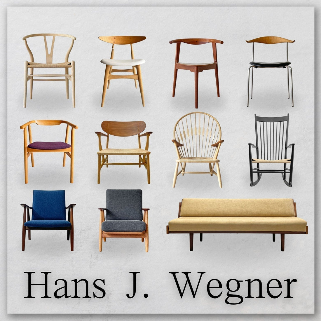 ハンス・J・ウェグナー Hans J. Wegner 名作家具 ～「座ること」で完成する美～