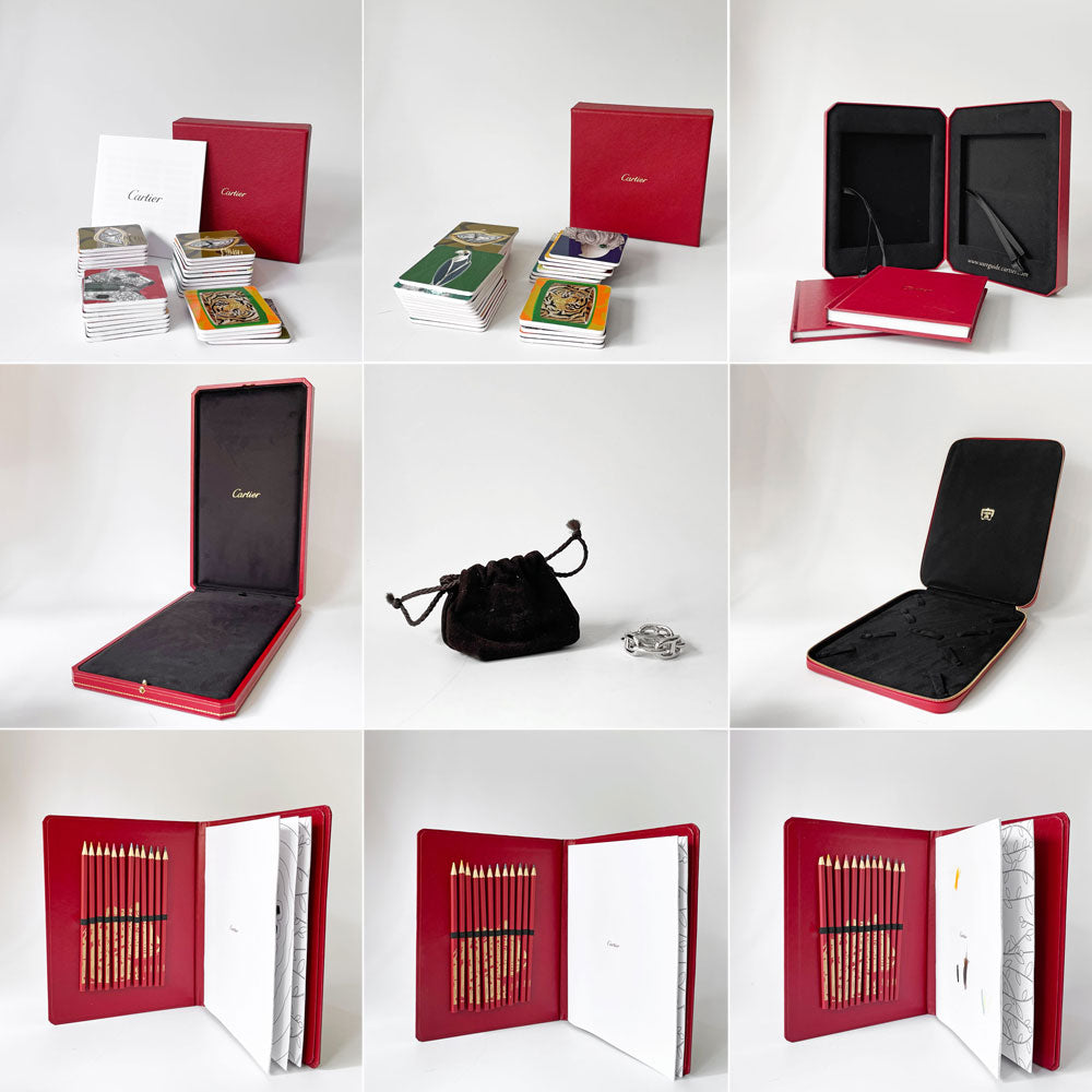 【下北沢店】カルティエ Cartier ジュエリーポーチ ノベルティ カードゲーム 塗り絵 エルメス HERMES スカーフリング 買取させていただきました。