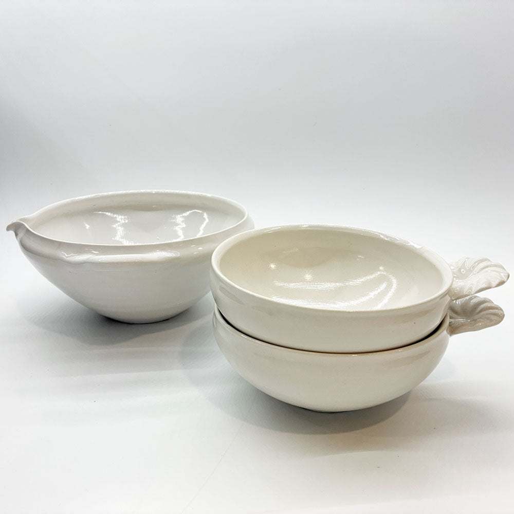 【下北沢店】岡田直人 Naoto Okada手付き片口鉢 深 スープボウル うつわ  陶芸家 現代作家 買取させていただきました。