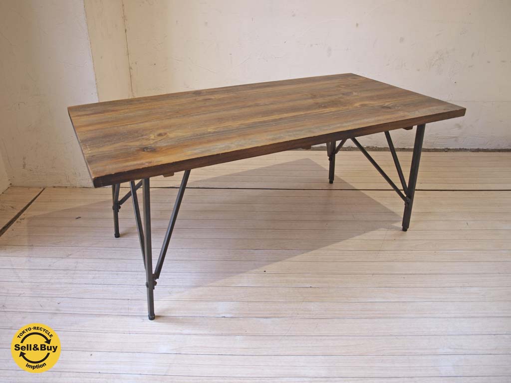 ジャーナルスタンダード JOURNAL STANDARD シノンシリーズ ローテーブル コーヒーテーブル 幅90cm 中古品 買い取りしました。下北沢店 出張買取もお任せ下さい。