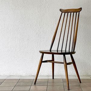 【用賀店】アーコール Ercol ゴールドスミス ダイニングチェア コロニアル ハイバック スティックバック エルム材 UKビンテージ 英国家具 買取させていただきました。