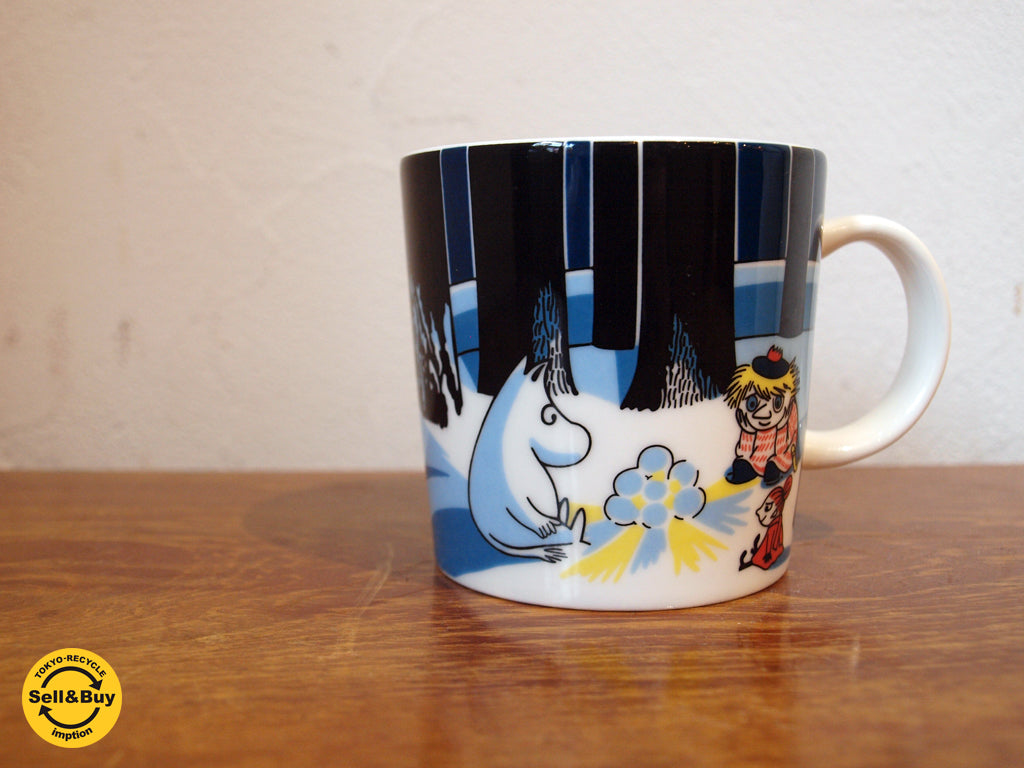アラビア ARABIA FINLAND ムーミン Moomin 2007年冬季限定 『スノーランタン Snowlantern』マグカップ 中古品 買い取りしました。