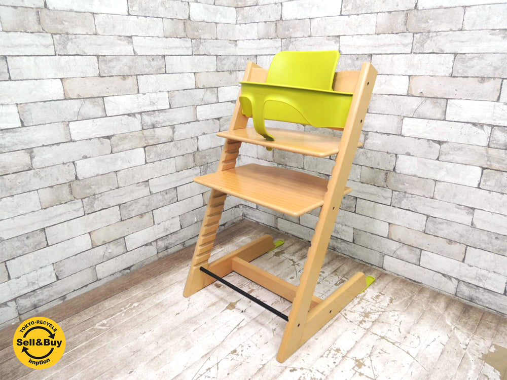 ストッケ STOKKE トリップトラップ チェア 新型 ナチュラル 北欧 ノルウェー ベビーチェア　中古品 買い取りしました。祖師谷大蔵店 出張買取もお任せ下さい。