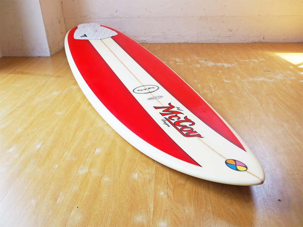 マッコイサーフボード McCoy surfboard オールラウンドナゲット All round nugget オンフィン オーストラリア 中古品 買い取りしました。