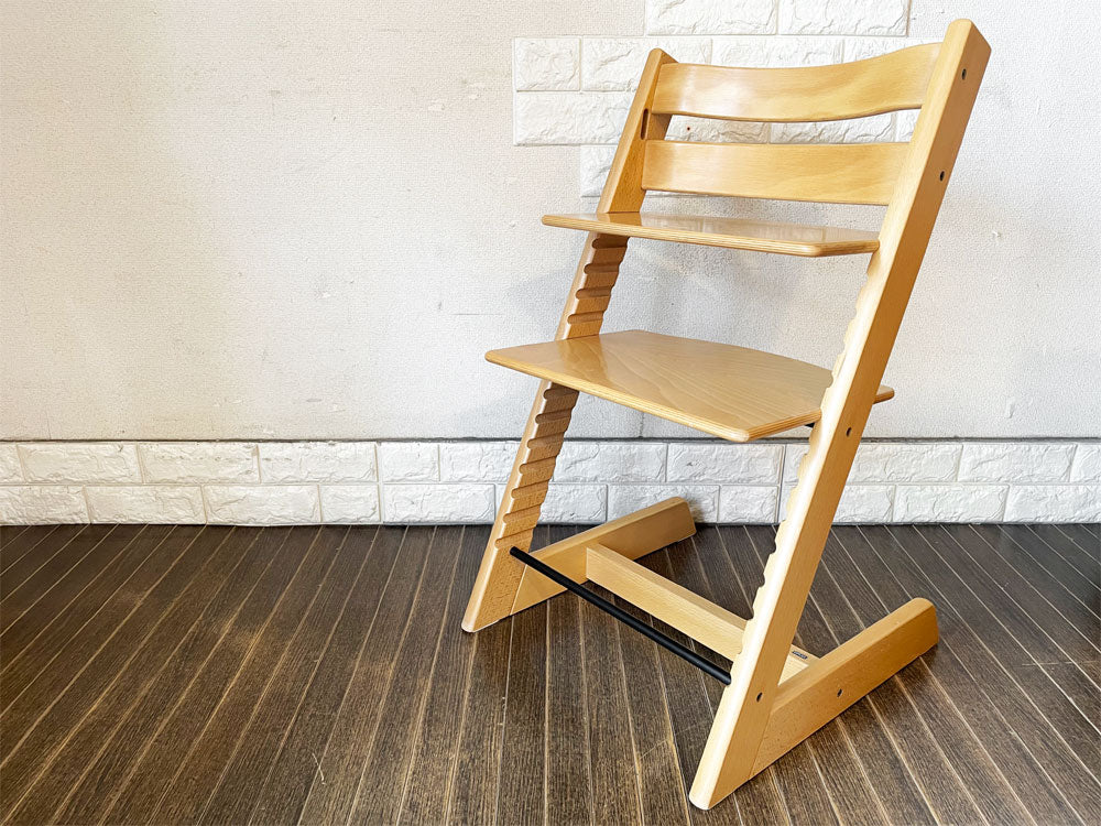 ストッケ STOKKE トリップトラップ TRIPP TRAPP ベビーチェア キッズチェア ナチュラル S/N3～ ノルウェー 北欧家具  中古品  買い取りしました。