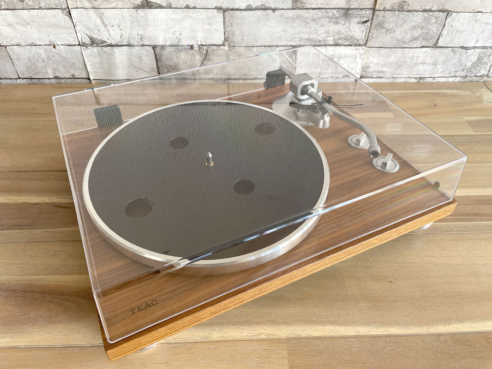 ティアック TEAC アナログターンテーブル TN-400BT WA ウォールナット 2018年製 未使用品 中古品 買い取りしました。
