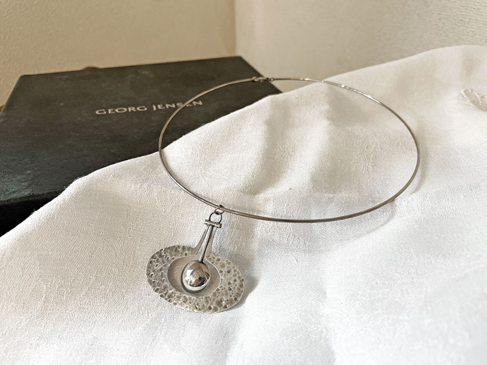 クルタケスクス Kultakeskus ポモナ Pomona シルバー925 ペンダントネックレス 箱付 タピオ・ヴィルカラ Tapio Wirkkala フィンランド 北欧ビンテージ 希少  中古品  買い取りしました。