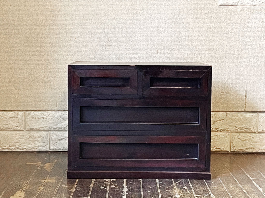 松本民芸家具 #523型 高山式 小抽斗 ミズメザクラ 樺無垢材民藝家具 和家具　中古品  買い取りしました。