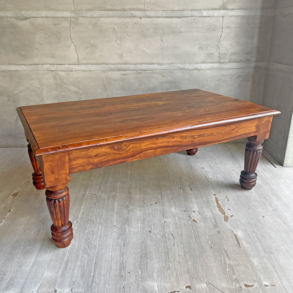 【学芸大学店】アジアンスタイル センターテーブル ローテーブル マンゴーウッド 無垢材 W100 クラフト家具 買取させていただきました。