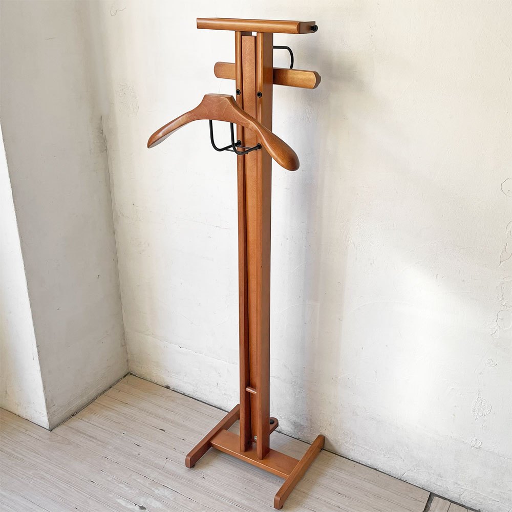 【下北沢店】アリス Aris ペリカン ハンガースタンド ハンガーラック コートハンガー スーツ ビーチ材 イタリア製 買取させていただきました。