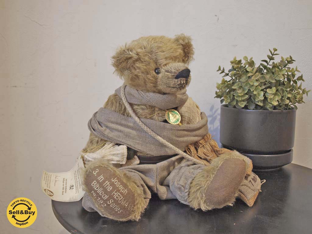 ハーマン HERMANN ハーマン・テディ ドイツ テディベア Joseph 3. in the HERMANN Biblical Series Nr,182 中古品 買い取りしました。下北沢店 出張買取もお任せ下さい。